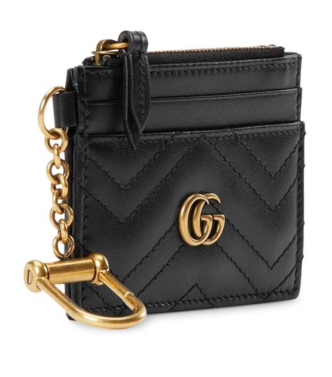 gucci keychain case|Gucci key pouch with hook.